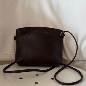 Stone Mountain Small Dark Brown Crossbody Handbag